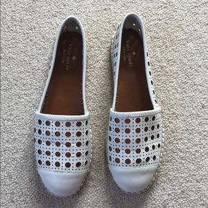 White Kate Spade Espadrilles